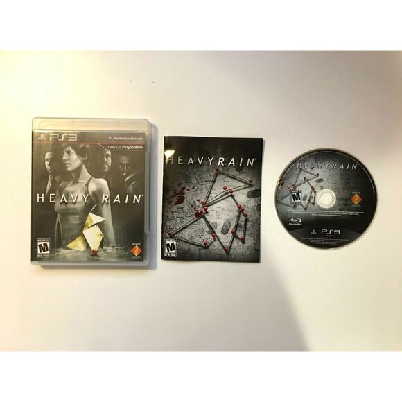 Heavy Rain PS3 (Sony PlayStation 3, 2010) Sony - Complete In Box - US Seller - Picture 1 of 5